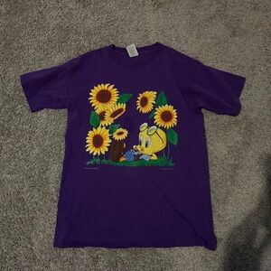 Warner Bros. Men's Purple T-shirt